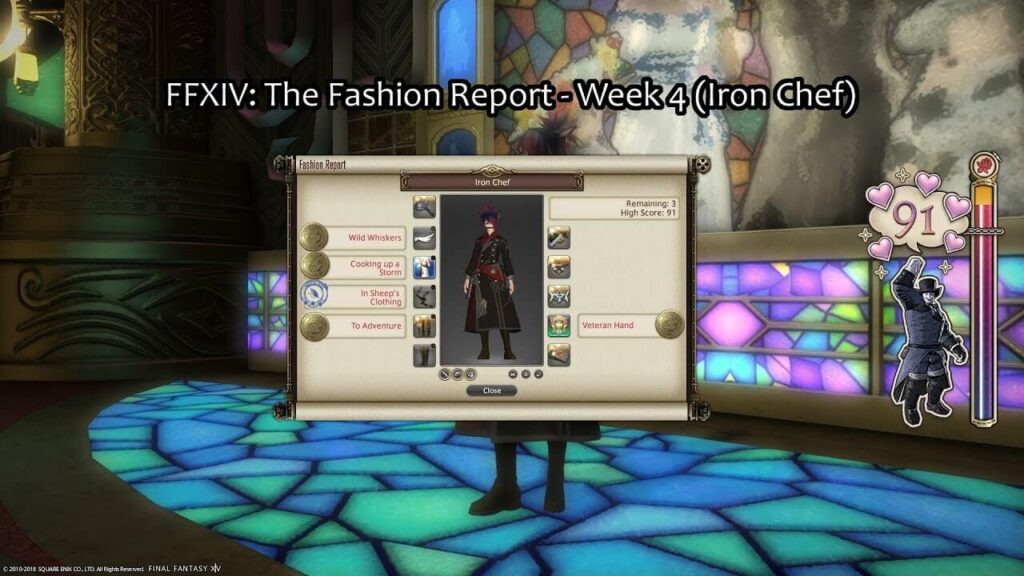 ffxiv Fashion Report This Week